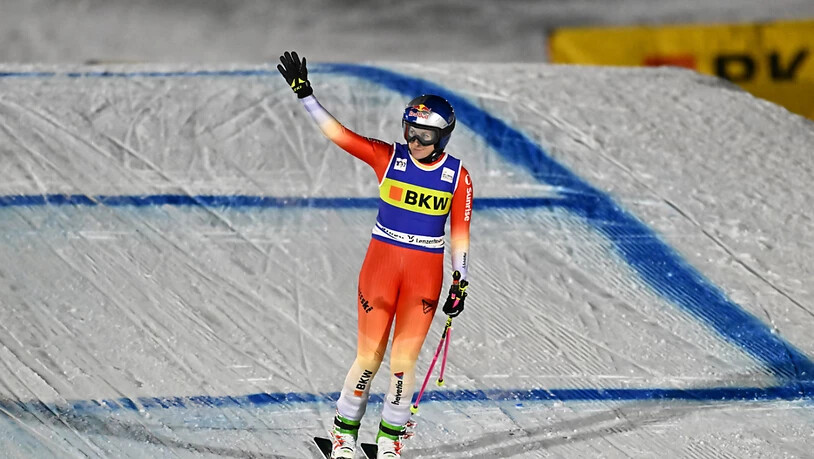 Fanny Smith wird im zweiten Rennen von Val di Fassa Dritte