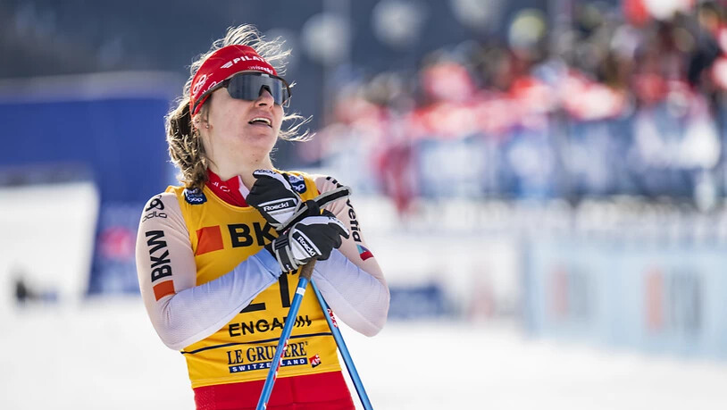 Nadine Fähndrich erreicht zwei Wochen vor der WM zum vierten Mal in dieser Saison das Podest im Einzel-Sprint