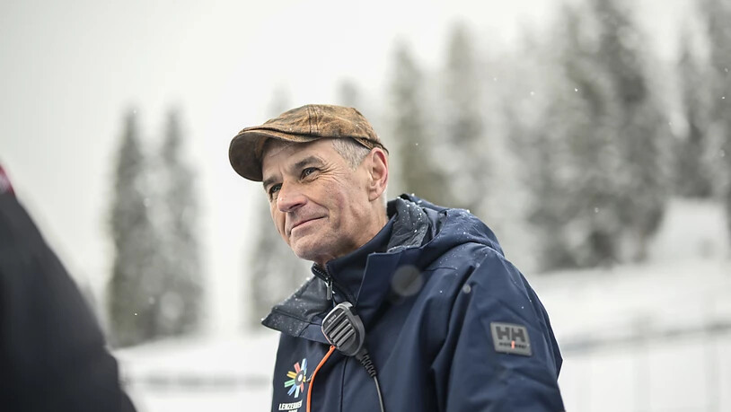 Zufriedenes Lächeln: Jürg Capol, CEO der Biathlon-WM in Lenzerheide, zieht ein durchwegs positives Fazit