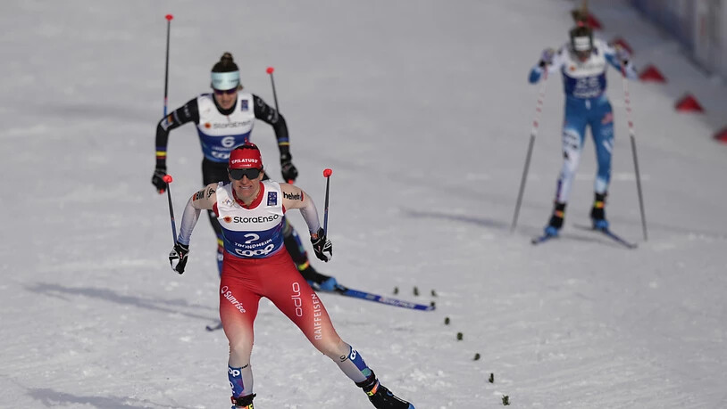 Bronze im Skating-Sprint: Nadine Fändrich läutet die Nordisch-WM in Trondheim mit einer Schweizer Medaille ein