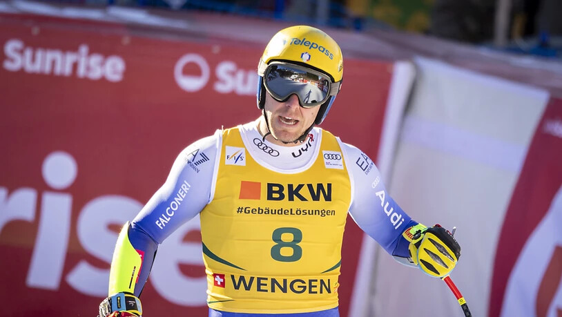 Mattia Casse ist im ersten Training zu den Weltcup-Abfahrten in Kvitfjell schwer gestürzt