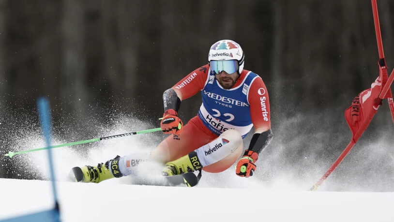 Luca Aerni scheidet im zweiten Lauf aus, ist aber beim Finale in Sun Valley trotzdem dabei