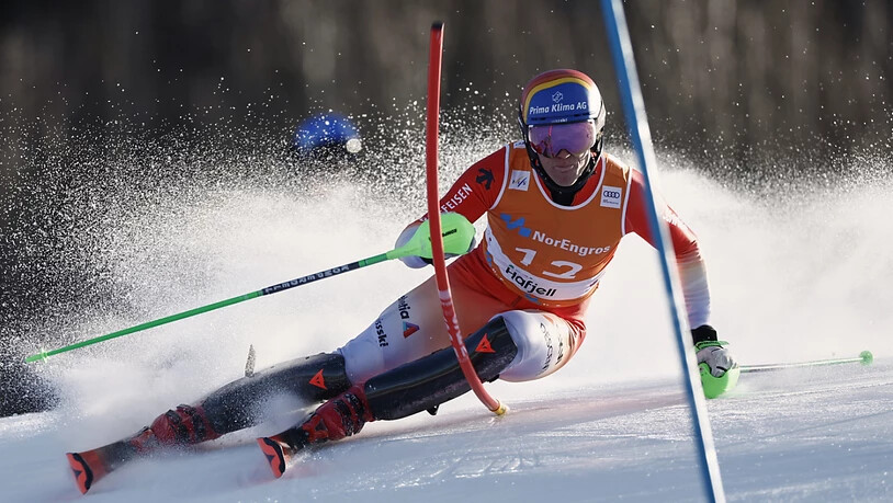 Tanguy Nef verteidigt seinen Platz in den Top 8 des Slalom-Weltcups erfolgreich