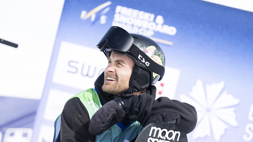 Nicolas Huber scheitert im Slopestyle der Snowboarder in der Qualifikation