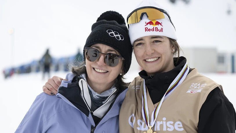 Mathilde Gremaud mit Mutter Chantal