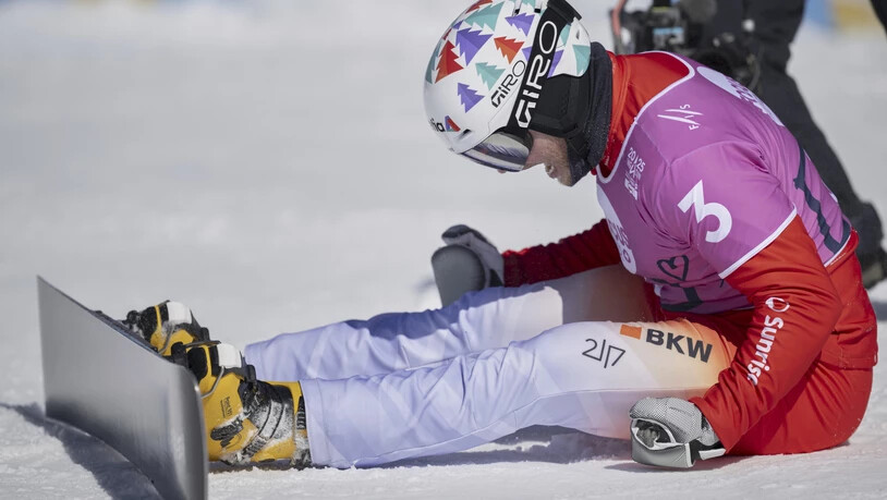 Kam nicht auf Touren: Dario Caviezel, der im Parallel-Riesenslalom wie Ladina Caviezel Vierter geworden war, schied als Qualifikations-13. in den Achtelfinals aus.