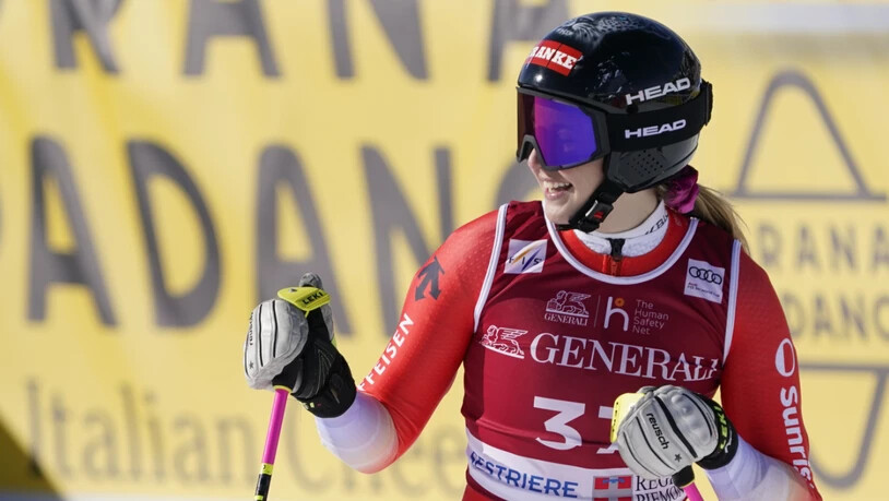 Vanessa Kasper darf sich wie Lenz Hächler über einen fixen Startplatz im nächsten Winter in den Weltcup-Riesenslaloms freuen