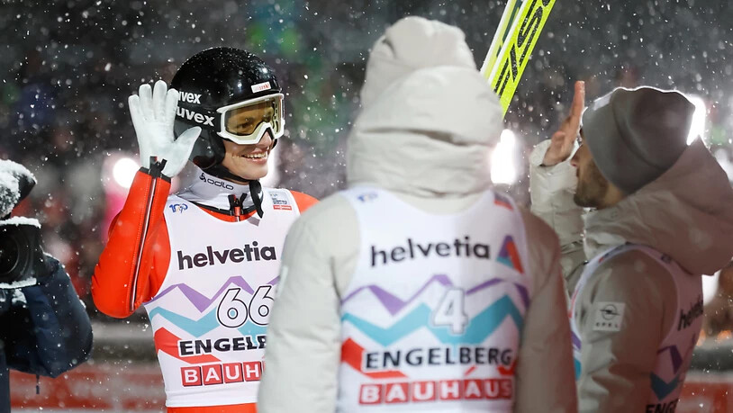 Solider Auftritt als Super Team in Lahti: Gregor Deschwanden (li.) und Killian Peier