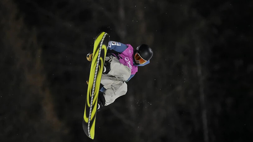 Der neue Weltmeister im Big Air der Snowboarder: Ryoma Kimata
