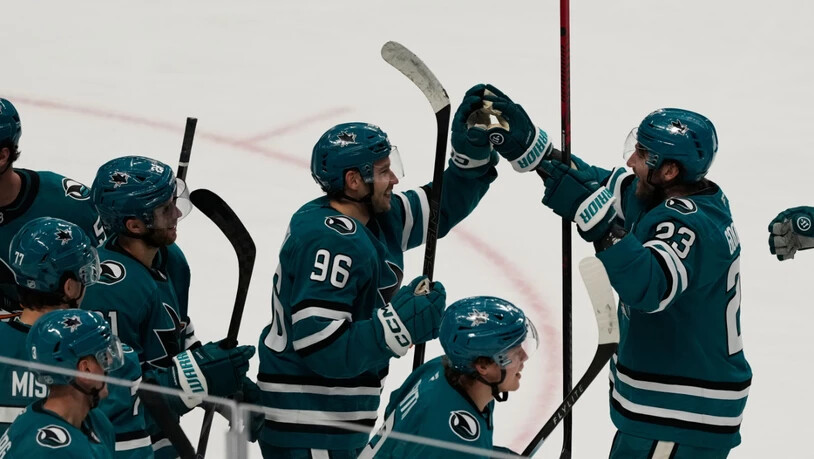 Die San Jose Sharks gewinnen gegen die Winnipeg Jets