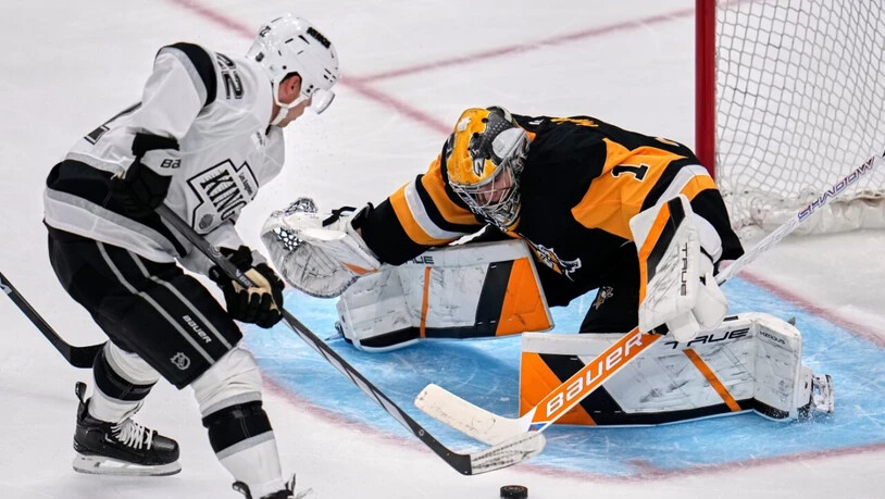 Ein Tor und ein Assist: Kevin Fiala ist im Spiel gegen Pittsburgh der Matchwinner der Los Angeles Kings
