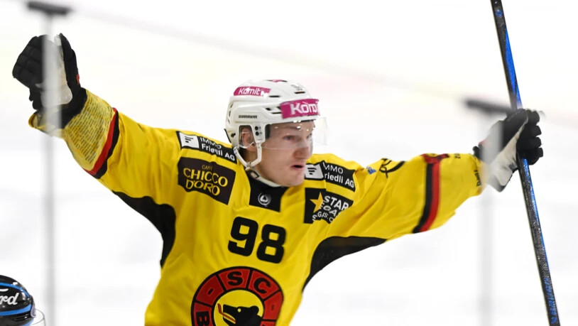 Benjamin Baumgartner schoss Bern in Langnau in der Verlängerung zum Sieg