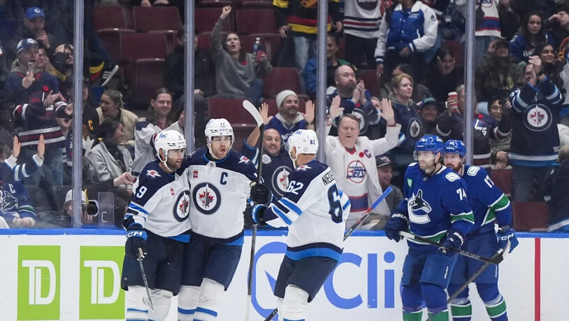 Die Winnipeg Jets gewinnen gegen die Columbus Blue Jackets