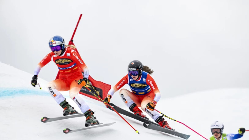 Fährt Skicross-Weltmeisterin Fanny Smith (links) auch im Olympiawinter wieder allen davon?