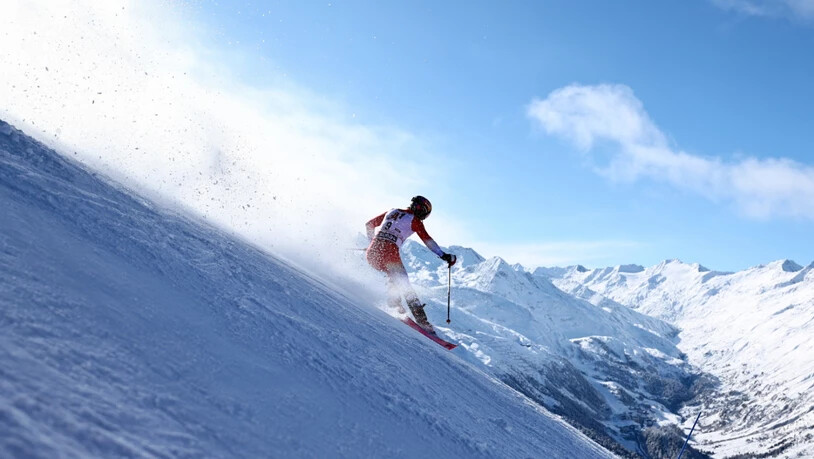 Perfekte Kulisse, aber noch nicht der Tag für den ersten Podestplatz: Tanguy Nef fuhr im Ötztal auf den starken 5. Platz