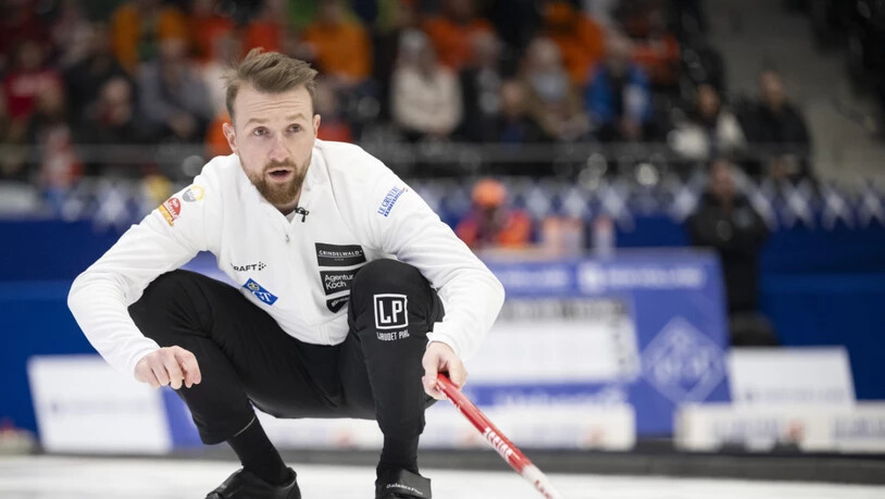 Skip Yannick Schwaller und sein Team gewinnen gegen Tschechien und verlieren gegen Schottland