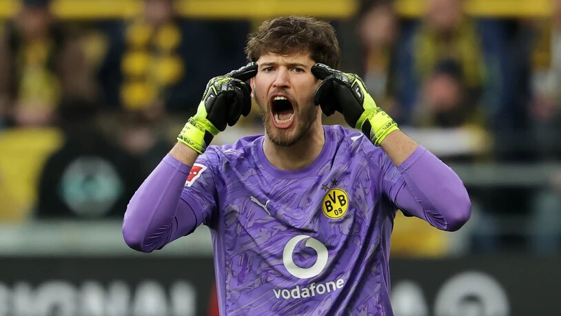 Beim 3:3 gegen Stuttgart am Wochenende führte Gregor Kobels Dortmund mit 2:0 und 3:2
