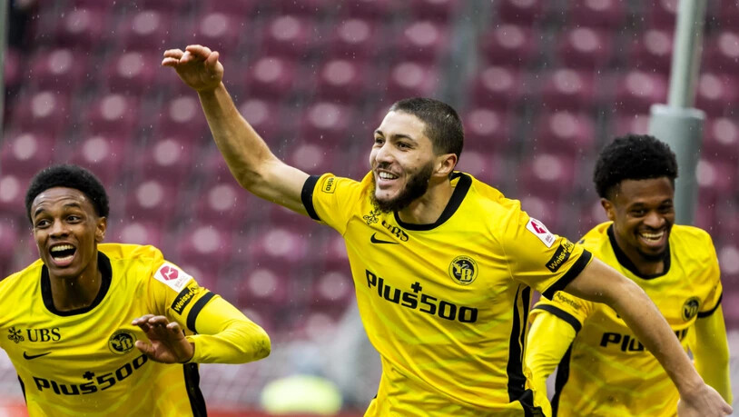 Verteidiger Jaouen Hadjam erzielte das vierte YB-Goal. In der Verteidigung glänzte YB weniger