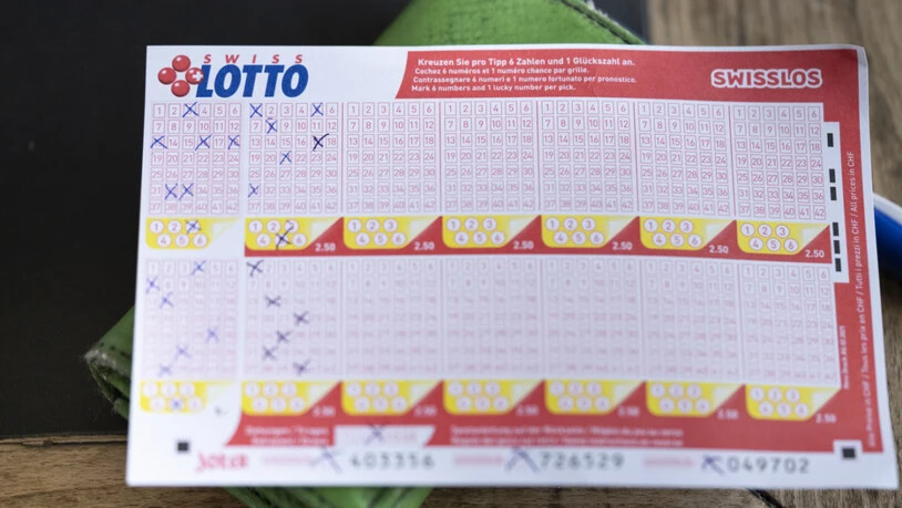 Kein Glück für Lotto-Spielende am Mittwoch: Der Swiss Lotto Jackpot ist unangetastet geblieben. (Archivbild)