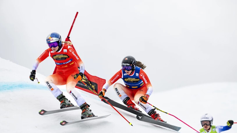 Fanny Smith fährt diesmal nur im Kleinen Final vorne weg (Archivaufnahme)