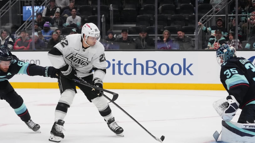 Kevin Fiala und die Los Angeles Kings gehen zum vierten Mal in Serie als Verlierer vom Eis