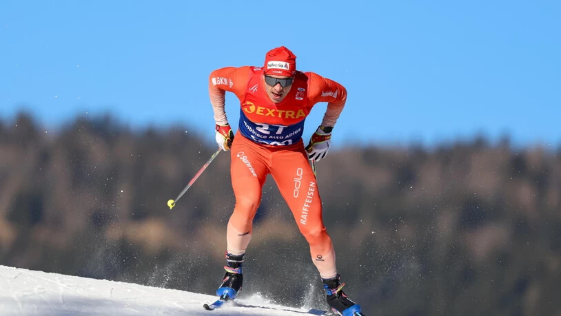 Starker Start in die Tour de Ski: Valerio Grond in Toblach