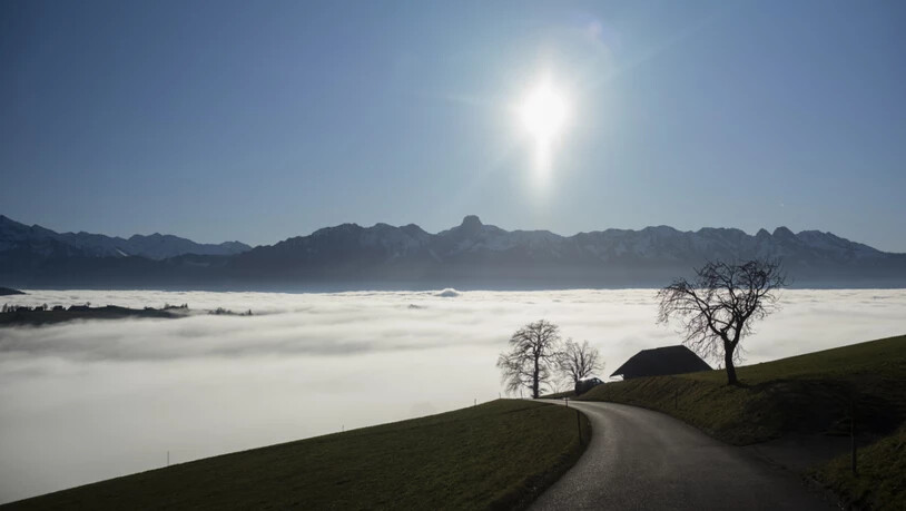Wer im Dezember die Sonne suchte, musste in die Höhe gehen. (Archivbild)