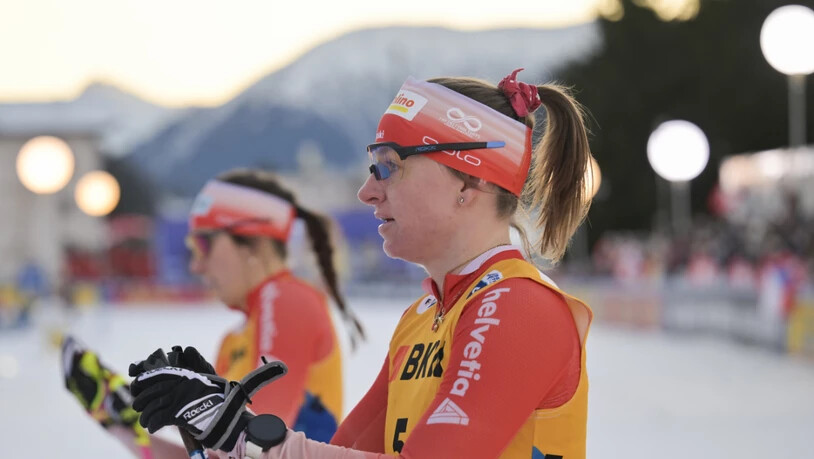 Nadine Fähndrich (vorne) und Anja Weber haben es in Toblach mit einem Blitzstart versucht (Archivaufnahme)