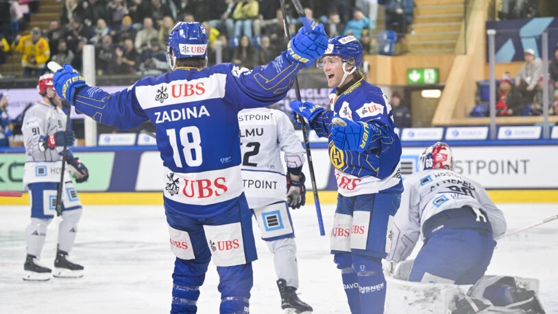 Filip Zadina brachte den HCD gegen Helsinki früh in Führung