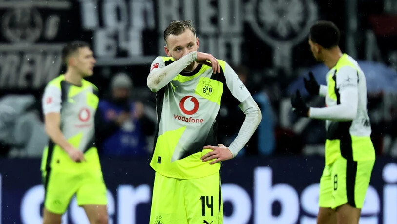 Maximilian Beier traf für Dortmund früh zum 1:0, musste sich aber am Schluss mit einem Punkt zufrieden geben