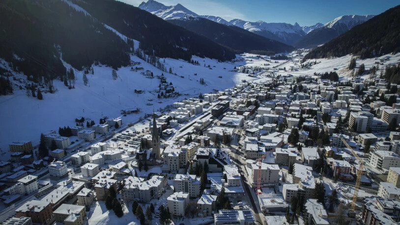 In Davos GR beginnt am Montag das WEF 2026.