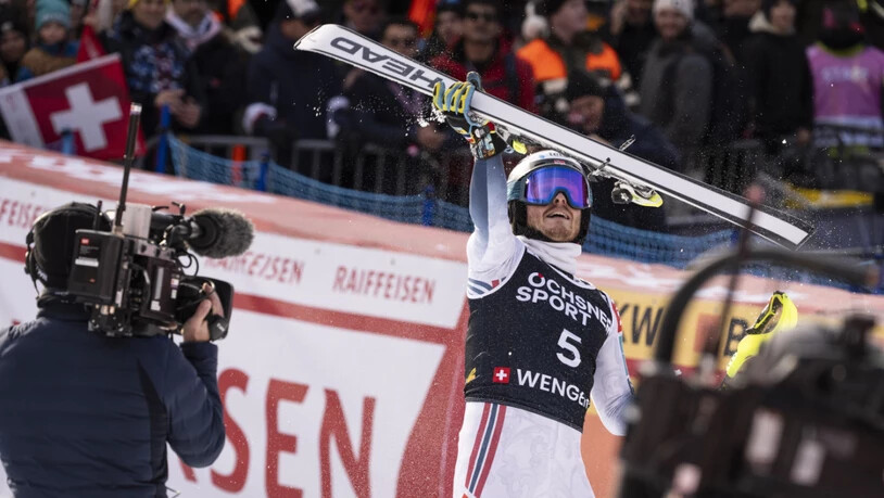 Atle Lie McGrath ist in Wengen erneut nicht zu schlagen