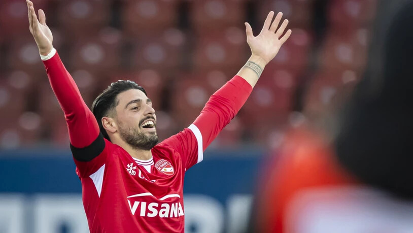 Kastriot Imeri gelang schon in der 9. Minute das 2:0 für den FC Thun