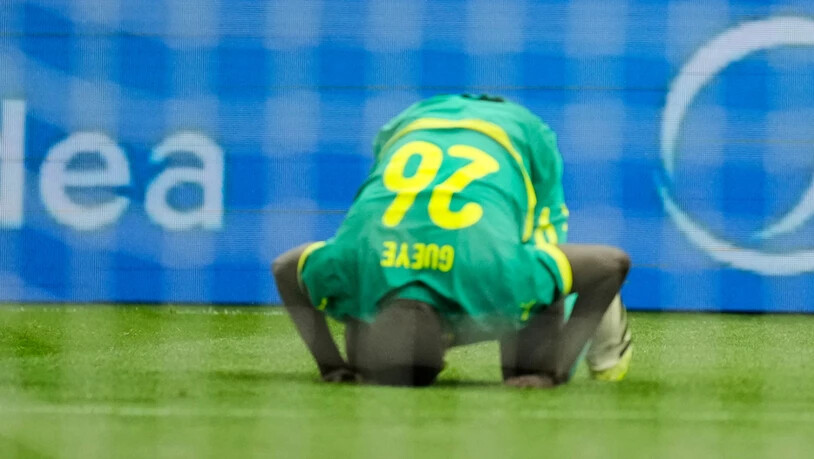 Pape Gueye kann sein Glcük kaum fassen