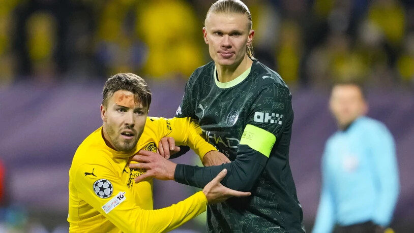 Erling Haaland und seine Teamkollegen von Manchester City müssen sich Bodö/Glimt beugen