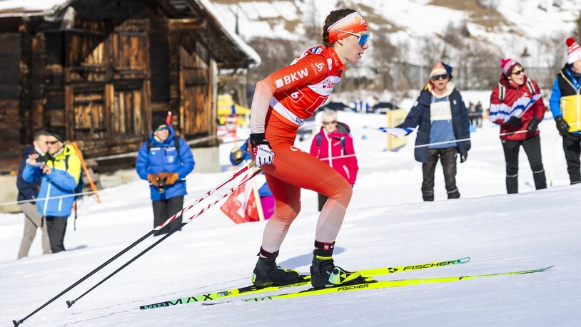 Nadja Kälin: Sie präsentiert sich gut im Sprint vor Heimpublikum.