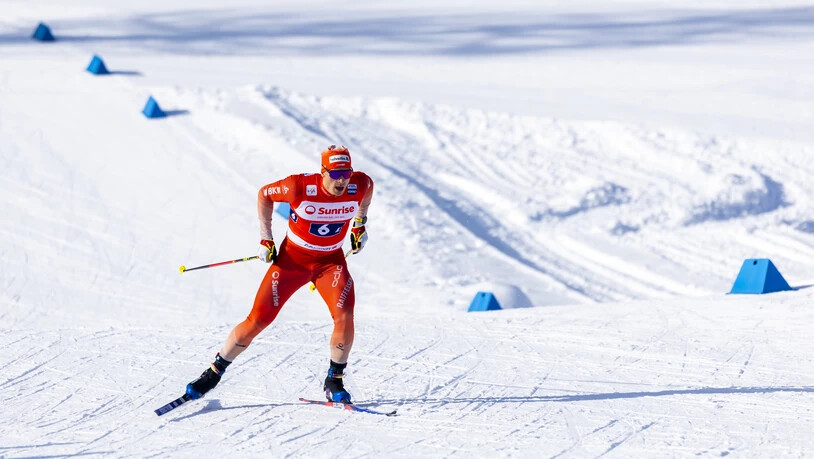 Valerio Grond: Er kämpft, verliert aber gegen Ende den Anschluss an die Spitze.