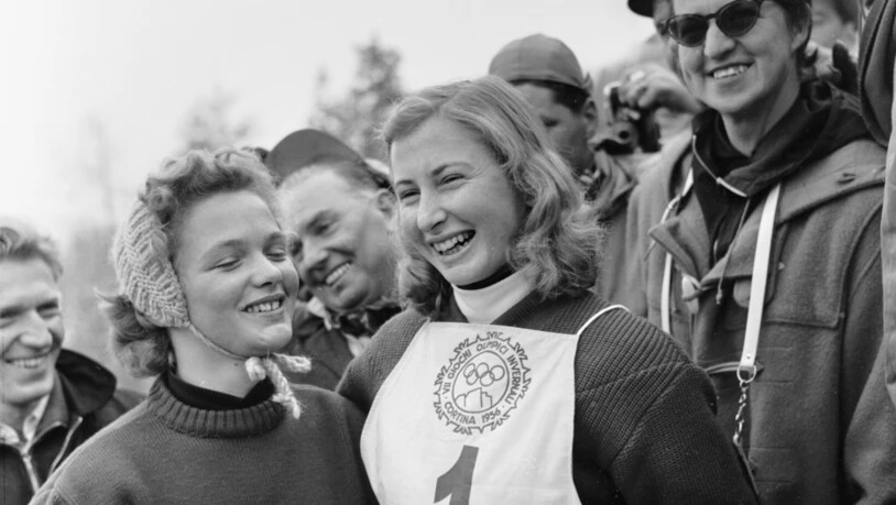 Die Nummer 1: die Genferin Renée Colliard triumphierte 1956 im Slalom