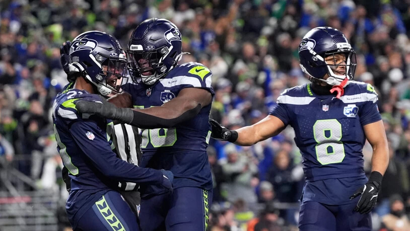 Die Seattle Seahawks setzten sich gegen die Los Angeles Rams durch