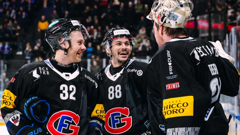 Lucas Wallmark schoss Fribourg in der Verlängerung zum siebenten Sieg in Serie