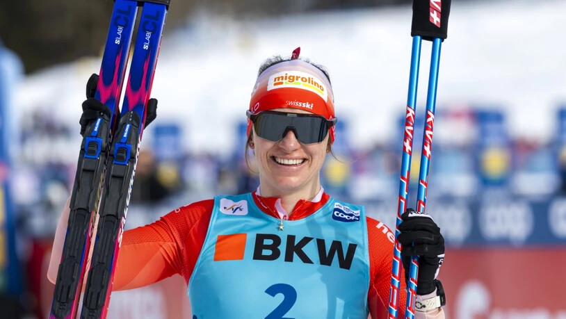 Will auch im Val di Fiemme jubeln: Nadine Fähndrich