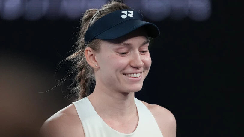 Jelena Rybakina eröffnet die neue Saison mit einem zweiten Grand-Slam-Triumph