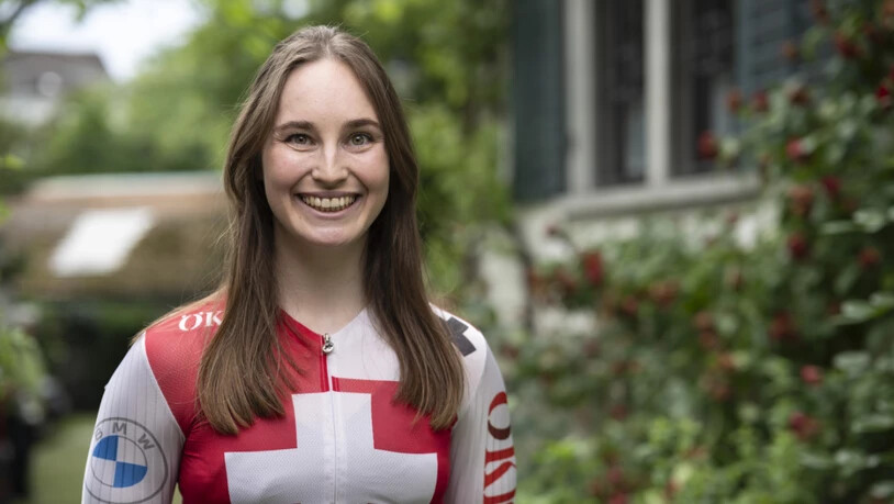 Aline Seitz gewinnt an der Bahnrad-EM die Silbermedaille