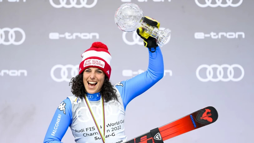 Will die Italiener bei den Heimspielen nach ihrer schweren Verletzung noch einmal verzücken: Gesamtweltcupsiegerin Federica Brignone