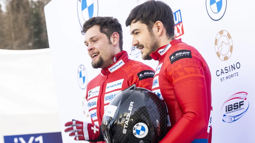 Familiär "vorbelastet": der dritte Schweizer Pilot Timo Rohner (re., mit Luca Rolli)