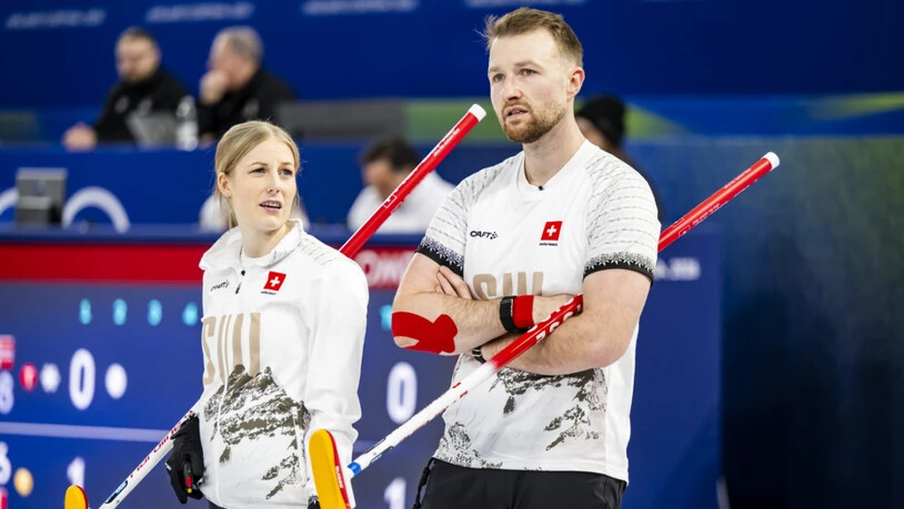 Briar Schwaller-Hürlimann und Yannick Schwaller verlieren gegen die USA