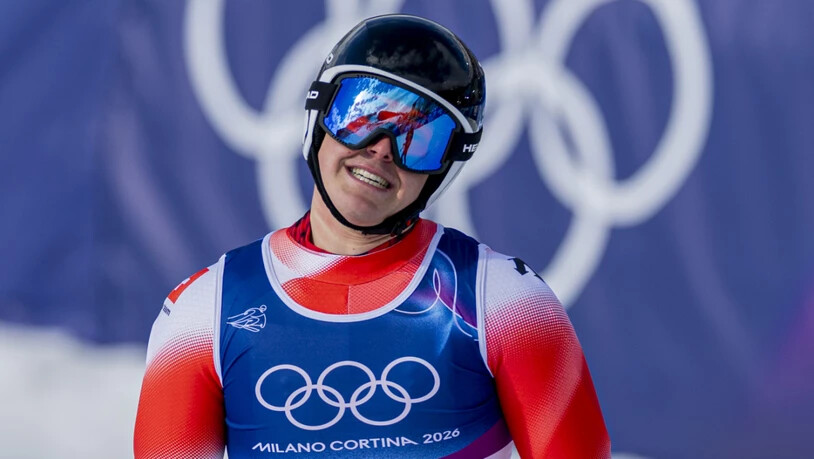 Unmittelbar nach der Fahrt war sich Franjo von Allmen noch nicht sicher, ob es für den Sieg reichen würde