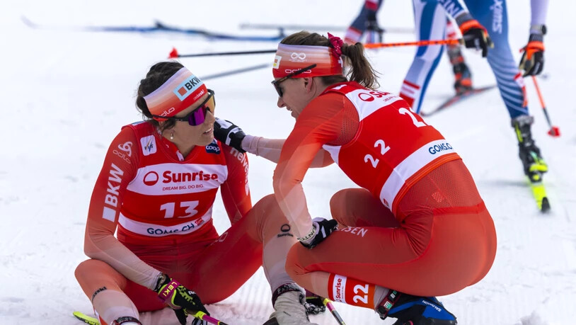 Wollen es besser machen als im Sprint: Anja Weber (li.) und Nadine Fähndrich