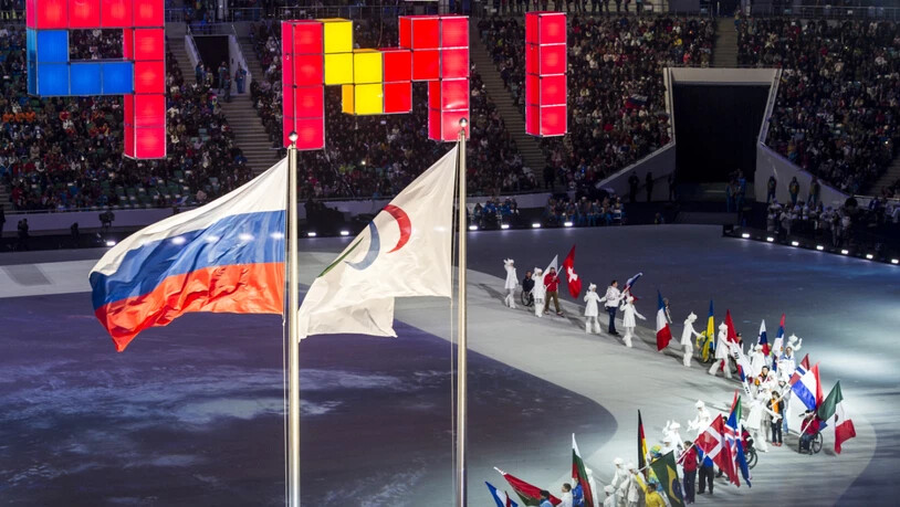 Die russische Flagge darf an den Paralympischen Spielen gehisst werden