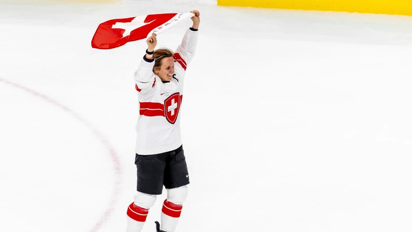 Wie Alina Müller war auch Captain Lara Stalder 2014 in Sotschi beim ersten Gewinn von Olympia-Bronze schon dabei